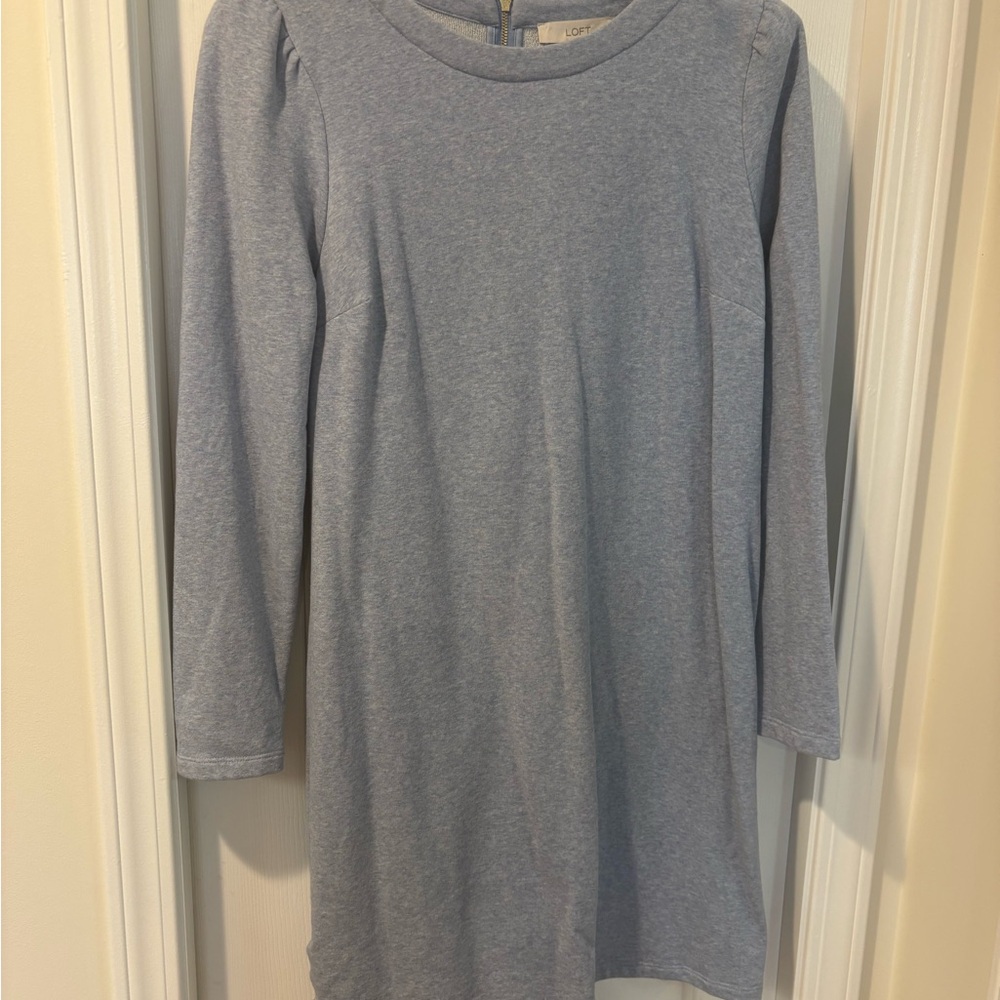 Light blue Long Sleeve Dress